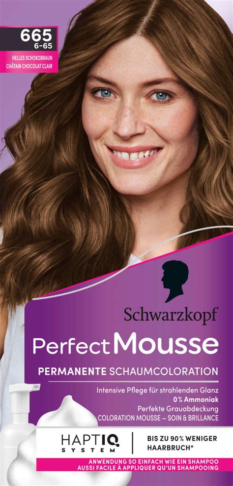 Schwarzkopf Perfect Mousse Permanente Schaumcoloration .